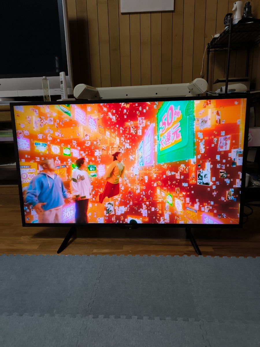 視聴少 美品】2022年製 シャープ4K アンドロイドTV 4T-C42DJ1