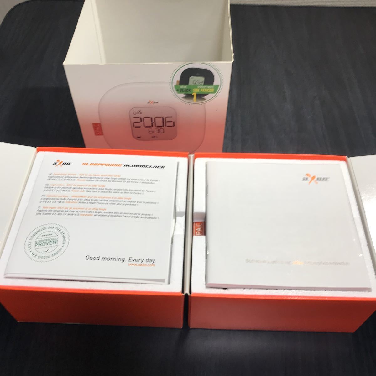 axbo sleep phase alarmclock ブラック 送料無料|PayPayフリマ