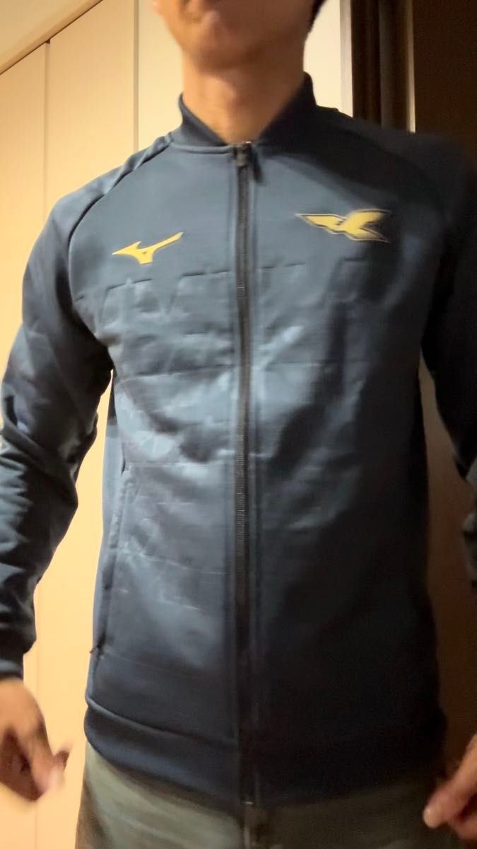 Mizuno ミズノ ラツィオ SS Lazio ジャケット ダークブルー S ジャケット ジャージ トラックジャケット