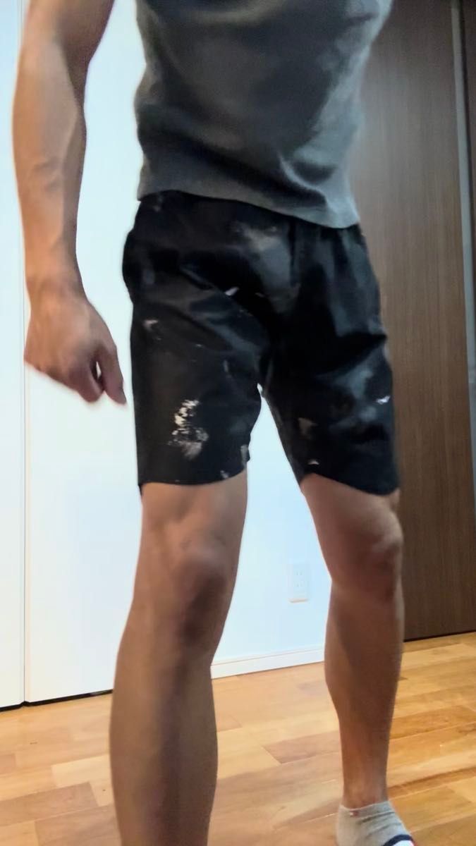 新品同様 アスレタ ATHLETA ブラックショートパンツ Mサイズ ブラック パンツ