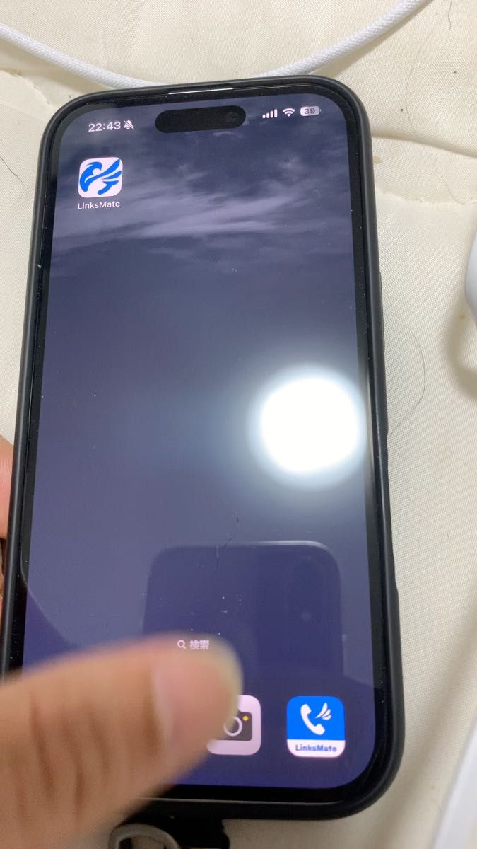 iPhone16 未使用画面、カメラフィルムつき NIMASO