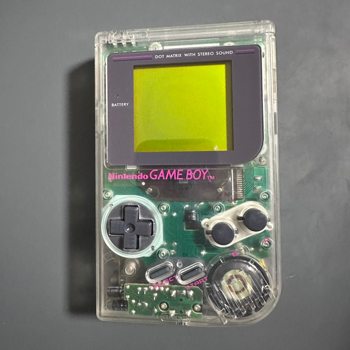 初代ゲームボーイ スケルトン DMG-01 Nintendo 初代ゲームボーイ スケルトン レストア済品 #17|Yahoo