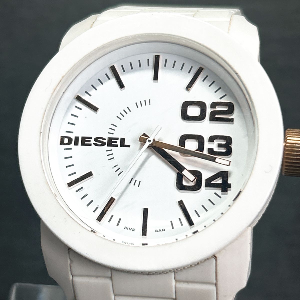 DIESEL 腕時計 DZ1515 セラミック ホワイトカラー 美品 新品電池 Yahoo!オークション - DIESEL ディーゼル DZ-1572 腕時計
