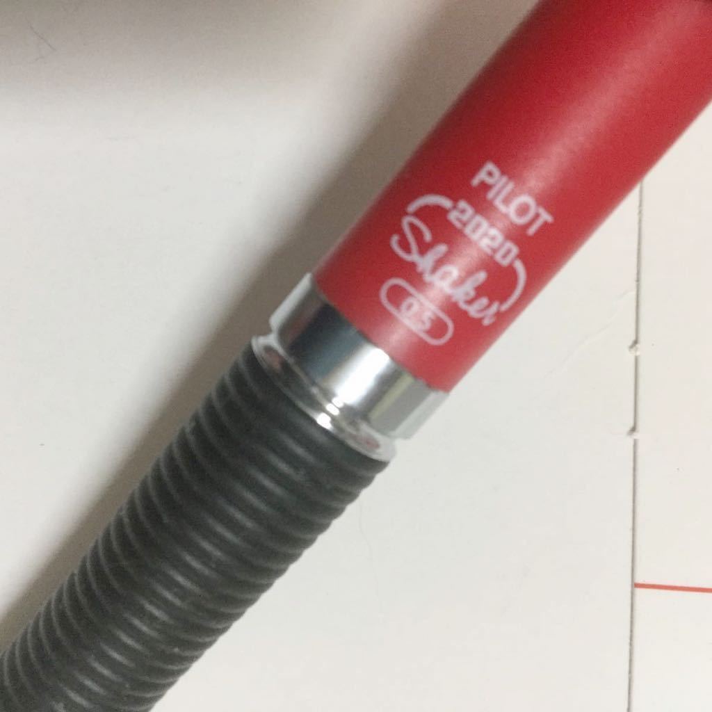 貴重 Pilot 2020 SHAKER Sharpencil パイロット フレフレシェーカー シャープペン 0.5mm 赤_画像2