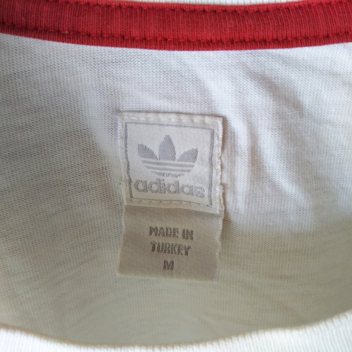 USED/adidasOriginals  トレフォイル デカロゴTシャツ  