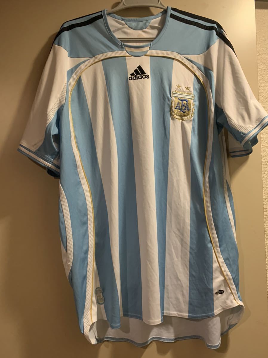 ヤフオク Adidas アルゼンチン代表 サッカー ユニフォーム