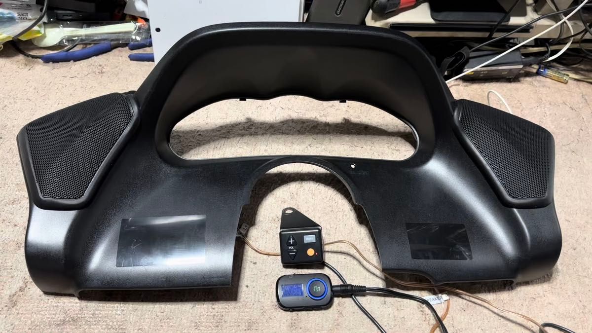 ヤマハ y'sギア製 マジェスティ250用オーディオキット