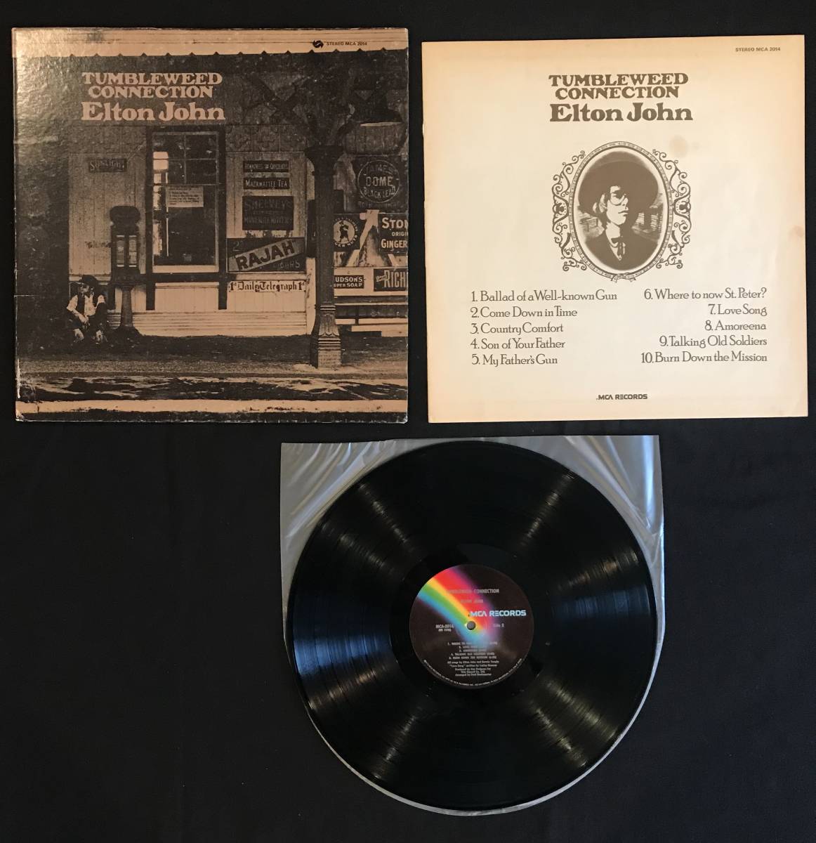 Elton John / エルトン・ジョン / Tumbleweed Connection / MCA Records MCA-2014 / 1973 / [カナダ 盤] / レア物_画像5