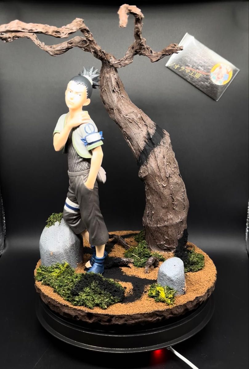 NARUTO 一番くじ C賞 シカマル フィギュア ジオラマ