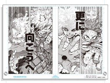 ジャンプ 全サ ヒロアカ 原稿風アクリルアート 爆豪 緑谷 死柄木 AFO 僕のヒーローアカデミア 原稿風アクリルアート 緑谷出久 爆豪