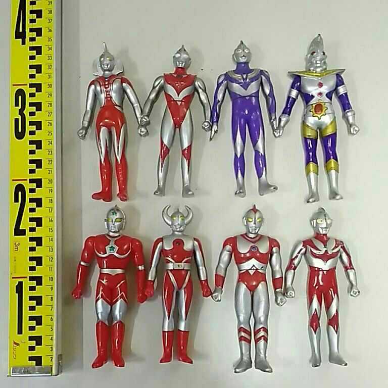 ウルトラヒーローシリーズ フィギュア8体17㎝№②