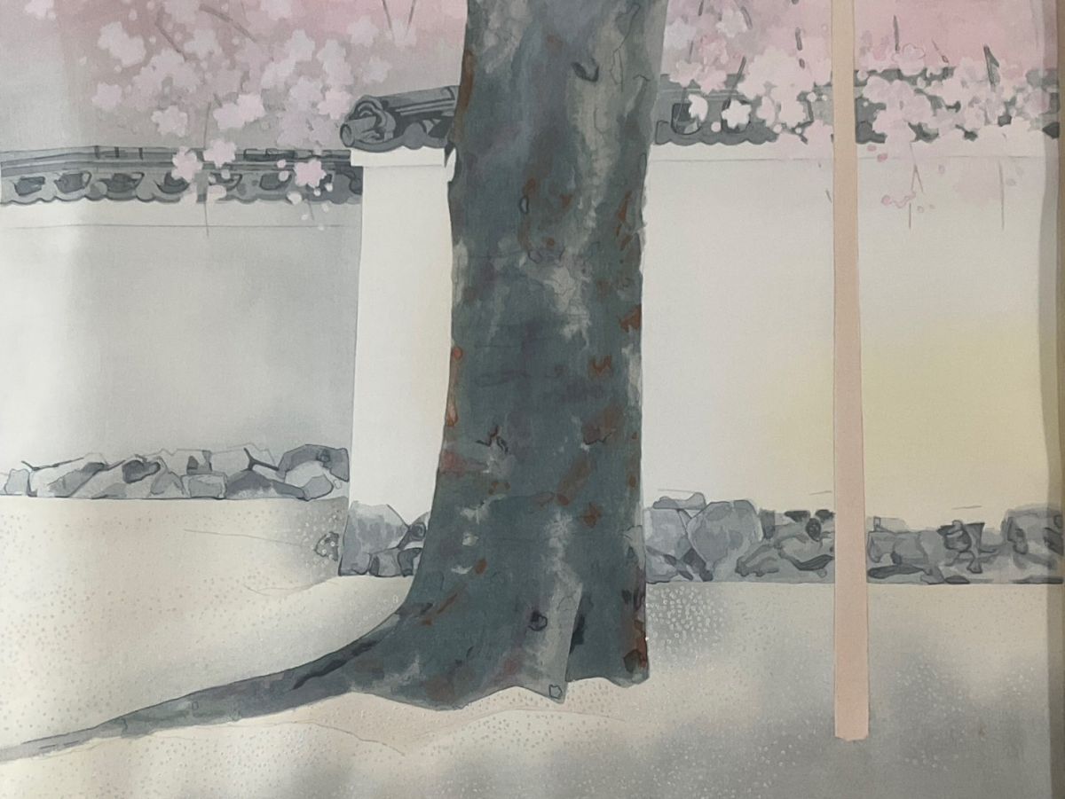 真作□木版画□奥村土牛□『醍醐』□ORIGINAL WOODBLOCK PRINT