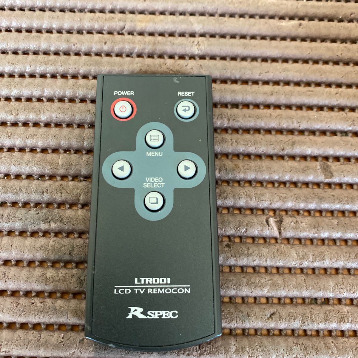 R SPEC LCD TV REMOCON LTR001 動作未確認　ジャンク送料無料