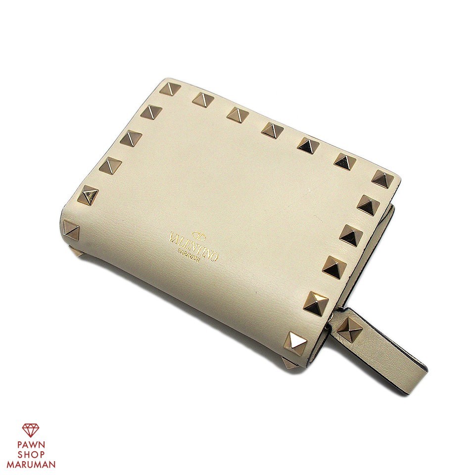 ヴァレンティノ ロックスタッズ コンパクト KW2P0620BOL レザー