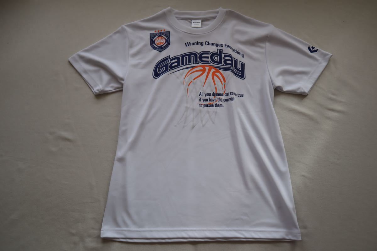 【新品】コンバース CONVERSE バスケットボール 半袖Tシャツ 9S メンズプリントTシャツ CB291311ユニL_画像1