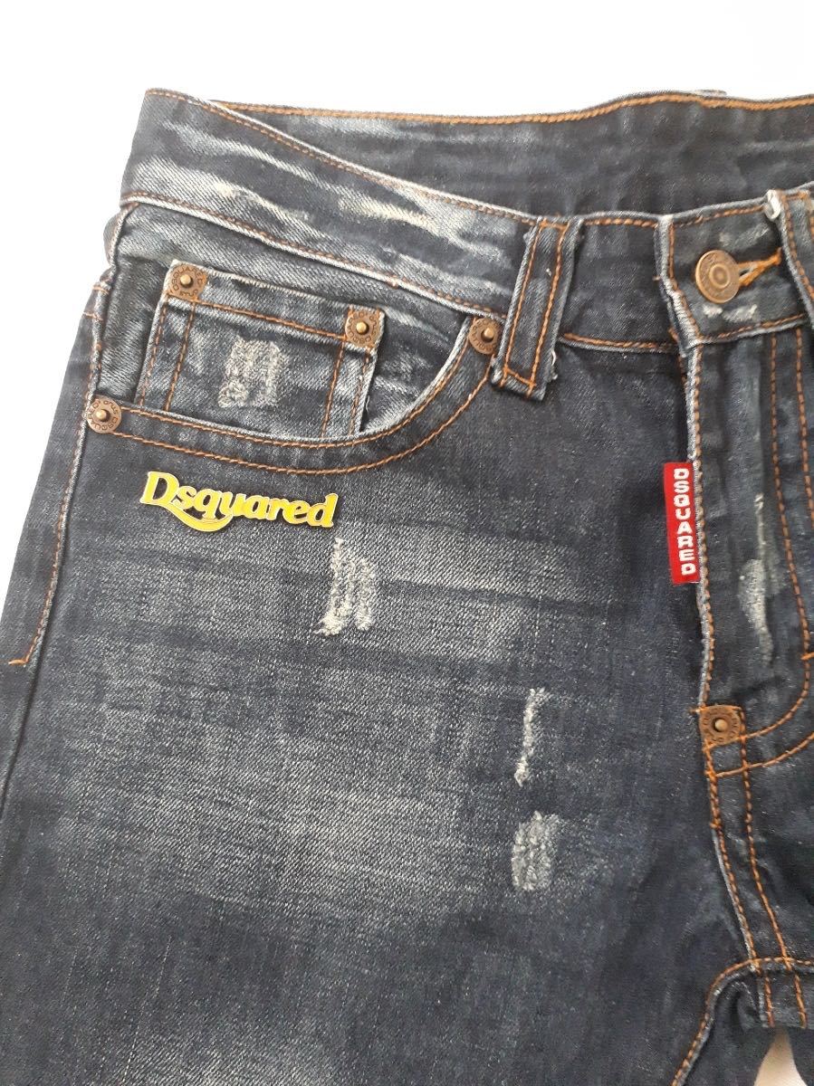 [ бесплатная доставка ]DSQUARED2 Dsquared повреждение обработка Denim джинсы w31