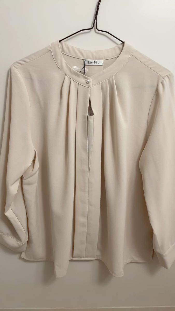 長袖ブラウス シフォンブラウス シースルーブラウス リボンブラウス ハイネックブラウス シフォンブラウス 清楚 上品 婚活 未使用