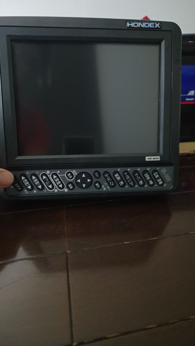 ホンデックス HE-820 GPS魚探 ジャンク品
