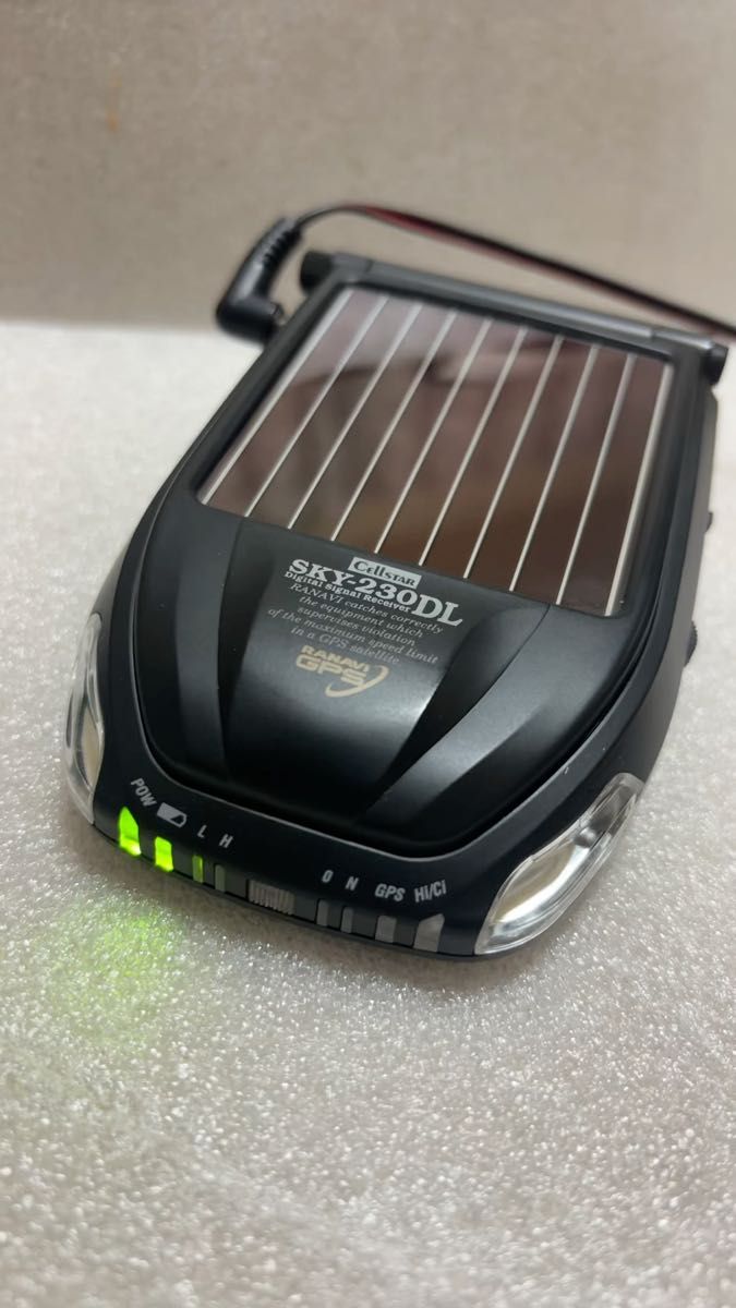 セルスター SKY-230DL レーダー探知機? 旧車 当時物