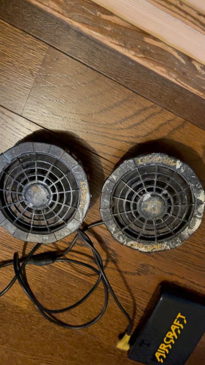 バートル BURTLE 空調服用 12V AC230 バッテリー、ファン セット
