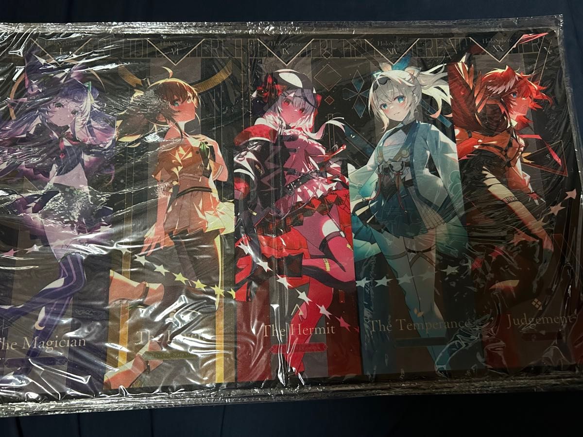 ホロライブ タロット風プレイマット ホロライブ タロット ラバーマット プレイマット 沙花叉クロヱ