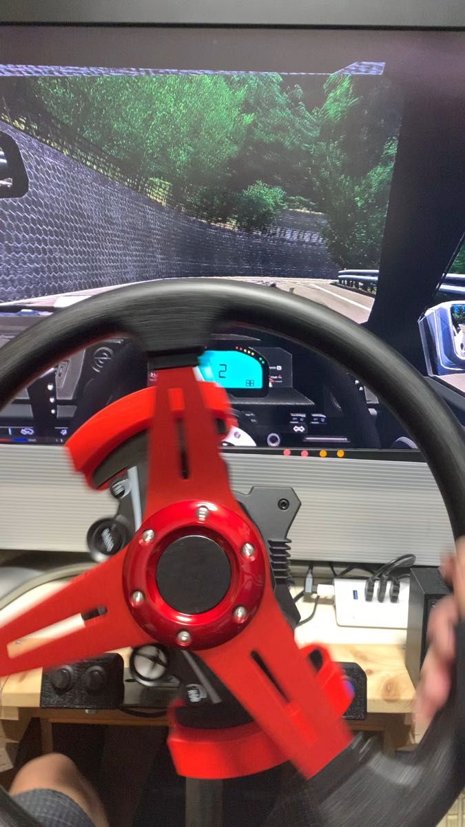 MOZA RACING R3 R5 純正ステコン実車ステアリング(MOMOピッチ)変換アダプター
