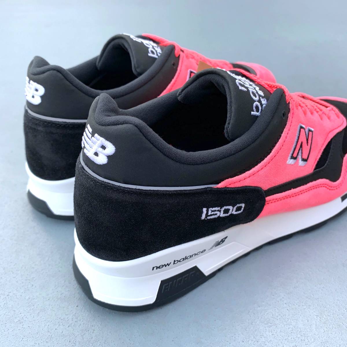 海外限定 UK製 NEW BALANCE M1500NEN NEON PINK×BLACK US7.5D 25.5cm
