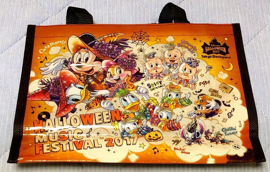 Paypayフリマ 即決 新品 東京ディズニーリゾート ディズニー ハロウィン 17年 レジャーシートバッグ ランチバッグ チャック付き 公式 グッズ