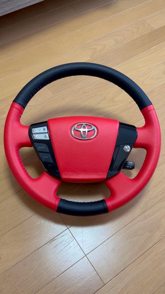 20アルファード 純正 ステアリング ハンドル DIYカスタム品