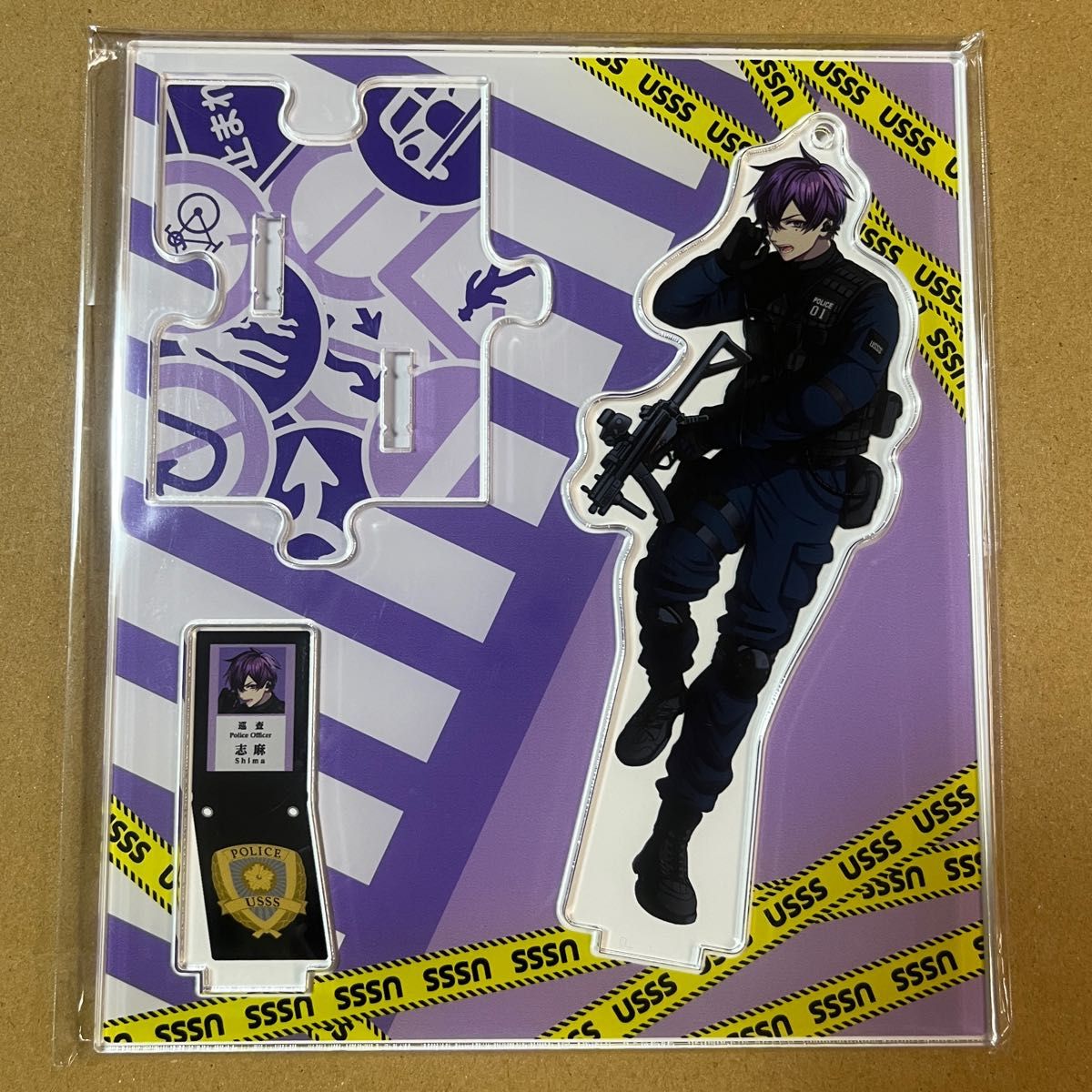 浦島坂田船 職業アクスタ 警察官 浦島坂田船 志麻 アクリルスタンド アクスタ 職業 警察官