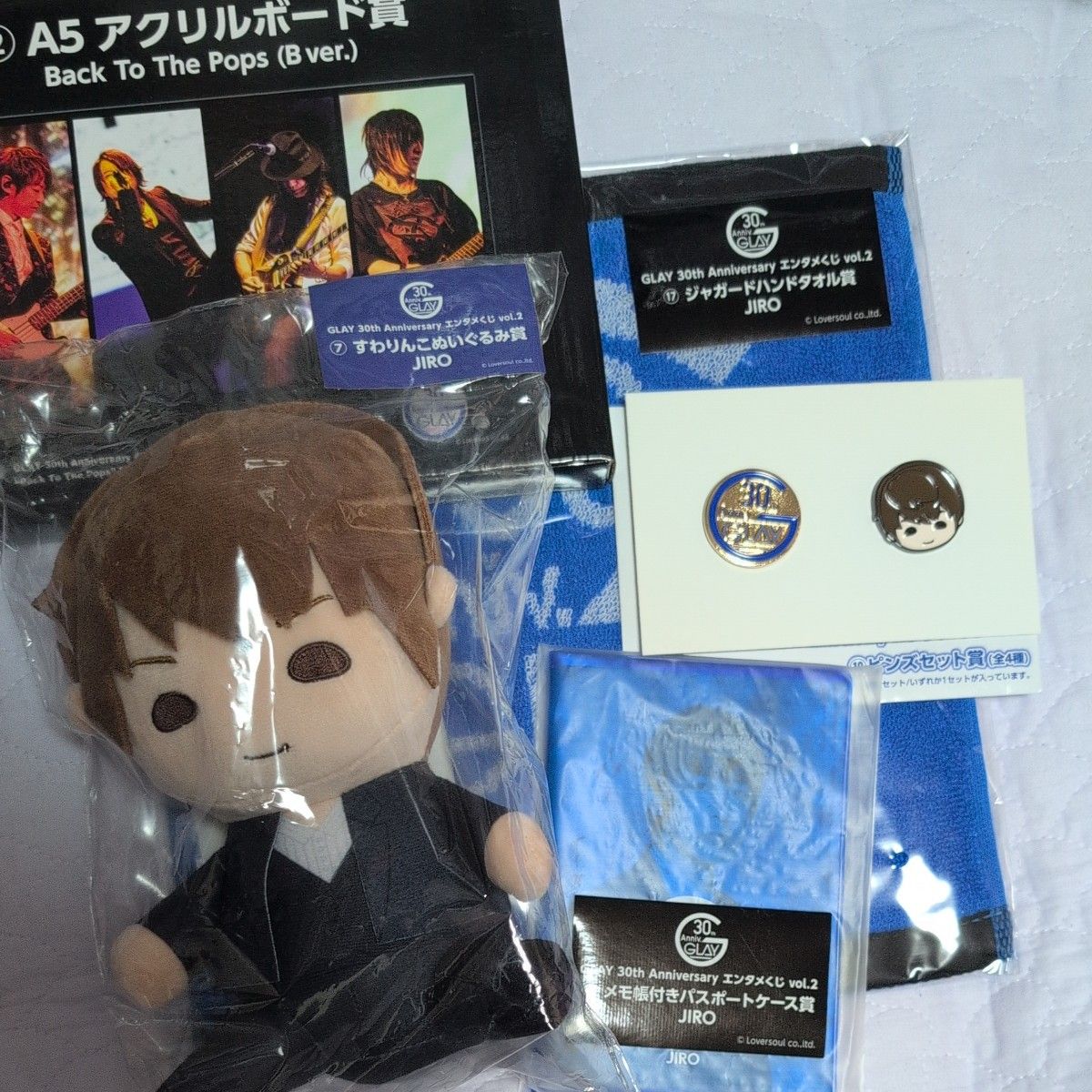GLAY 30th Anniversaryエンタメくじ vol.2 JIRO GLAY 30th Anniversary エンタメくじ vol 2 JIRO|Yahoo!フリマ
