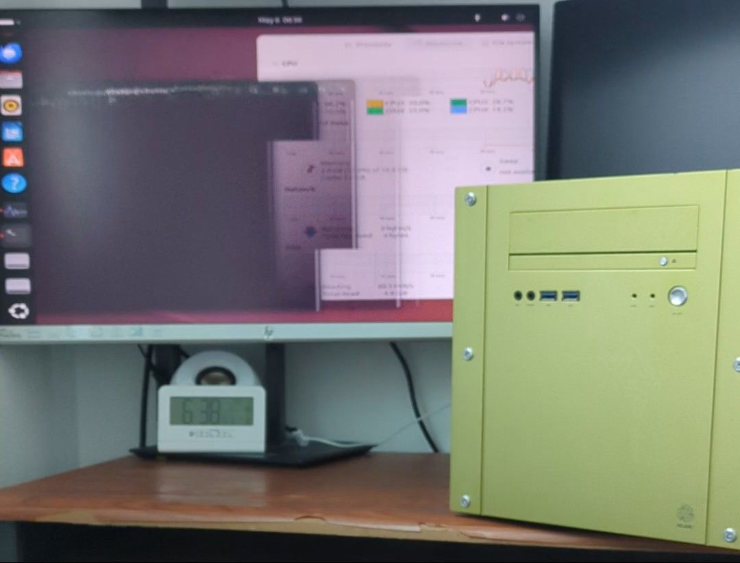 ABEEケース付 core i7/16GB/SSD/HDD3TB ubuntu動作確認済み 自作PCパーツセット 電源ジャンク扱い
