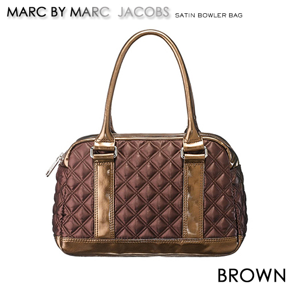 Marc By Marc Jacobs マーク バイ マークジェイコブス　ボーラーバッグ　ブラウン_画像1