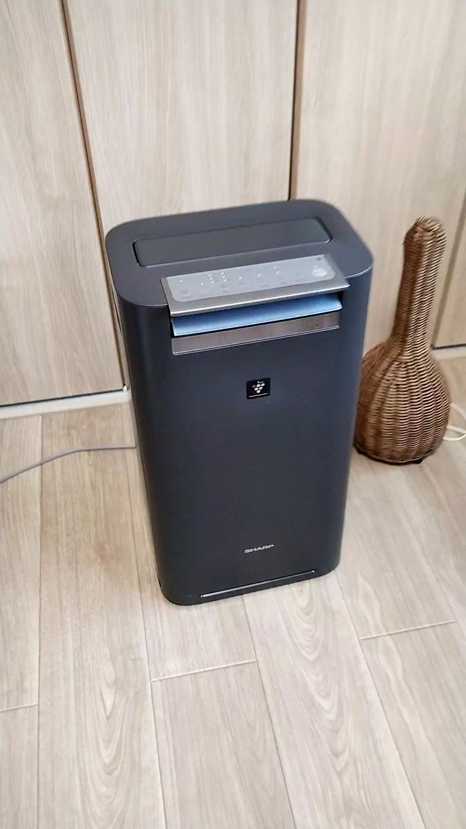 加湿器未使用の極美品 加湿空気清浄機 シャープ KI-S50E6-H プラズマクラスター
