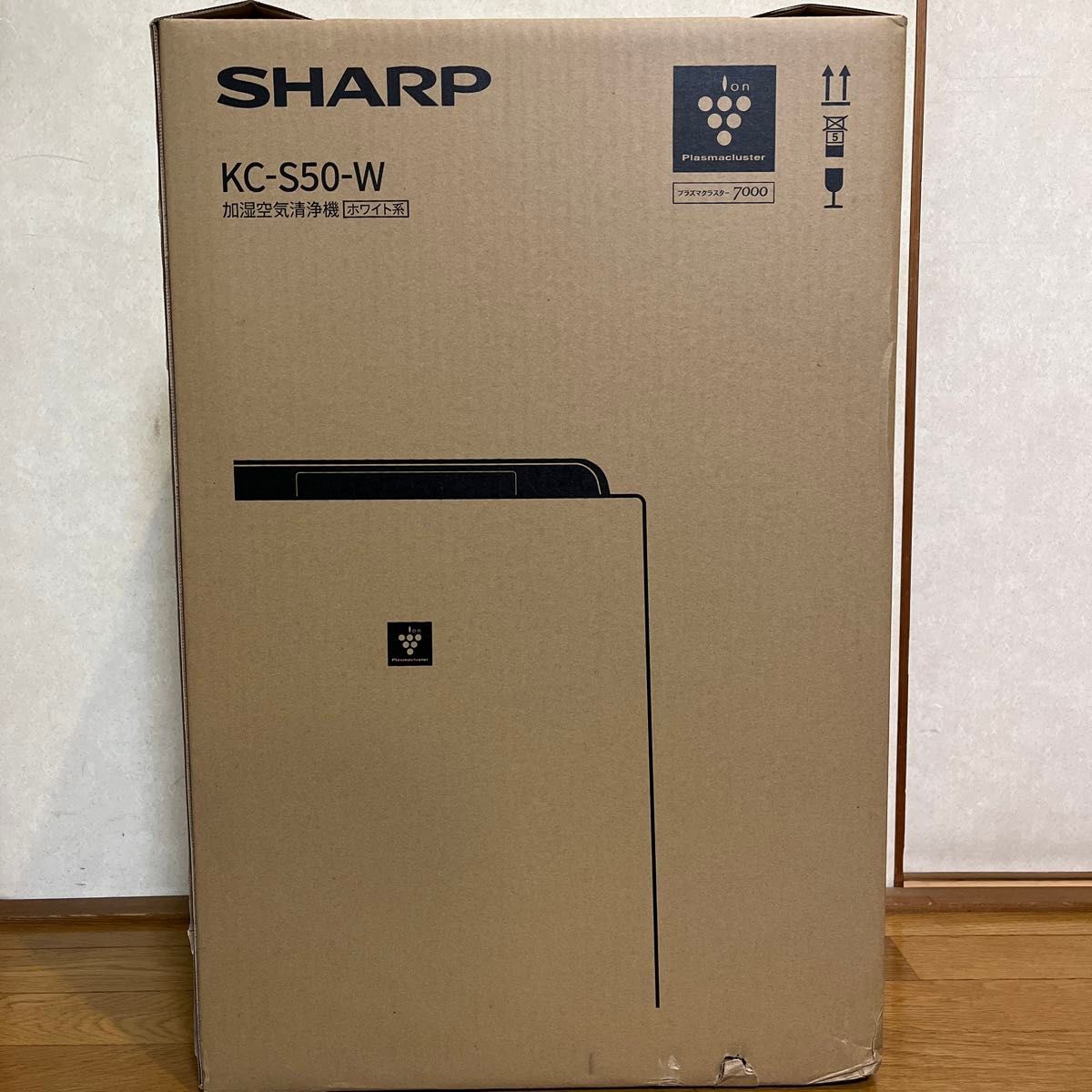 SHARP KC-S50-W 加湿空気清浄機 ホワイト系 25年製|Yahoo SHARP KC-S50-W 加湿空気清浄機 ホワイト系 25年製|Yahoo