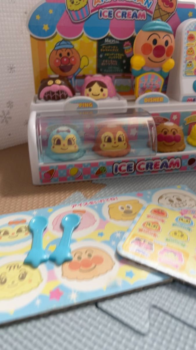 アンパンマン おもちゃ まとめ売り コンビニ アイスクリーム屋さん