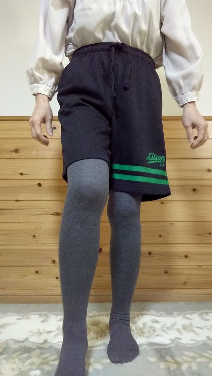Lサイズ キットソン kitson LA ハーフパンツ 短パン メッシュ ブラック ジャージ ズボン下 タグ付き