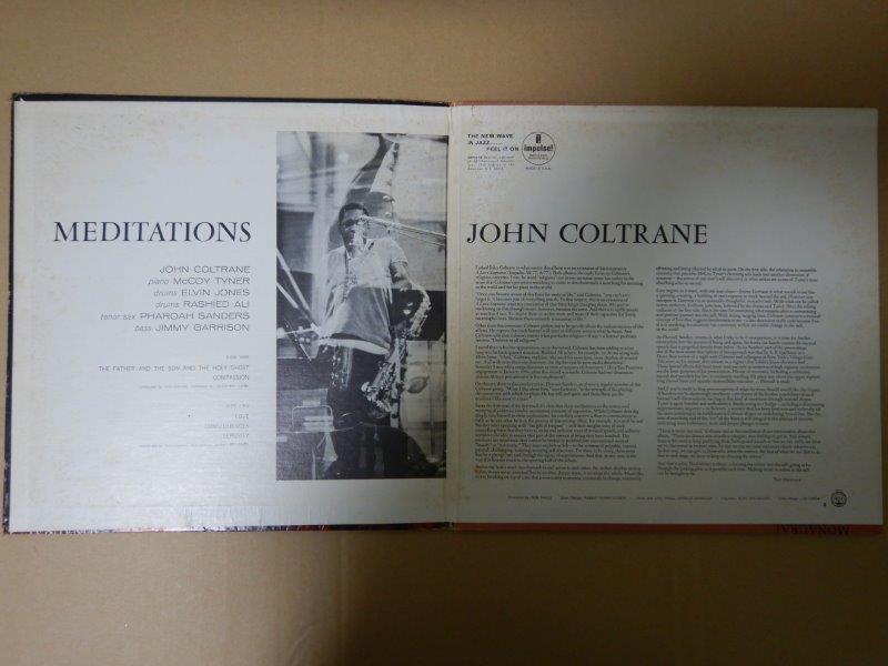 【LP】ジョン・コルトレーン John Coltrane / Meditations（輸入盤）_画像3