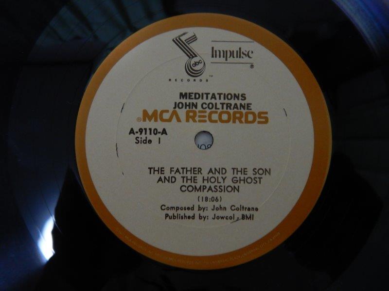 【LP】ジョン・コルトレーン John Coltrane / Meditations（輸入盤）_画像5