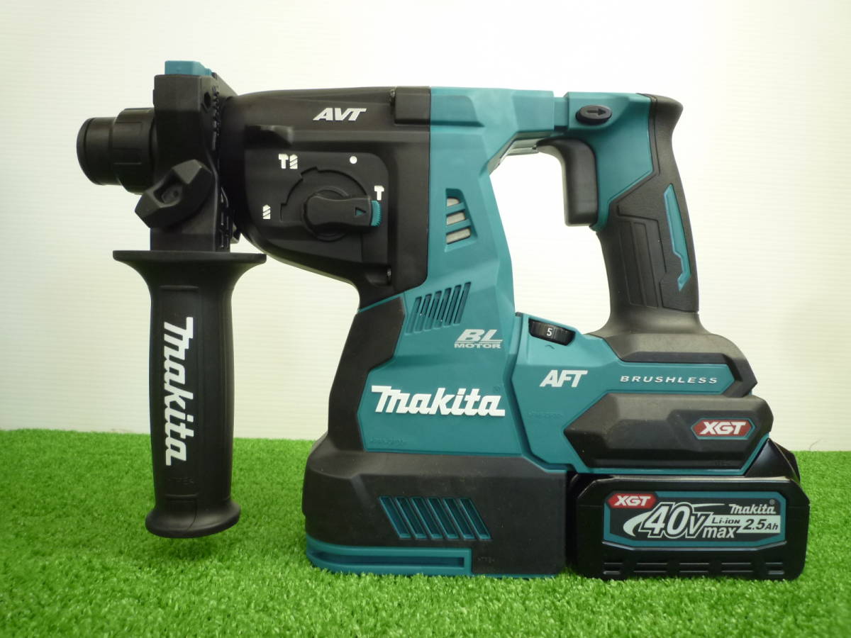 未使用品【マキタ / MAKITA】 HR001GRDX 28mm 充電式ハンマドリル 40V / バッテリー式_画像2