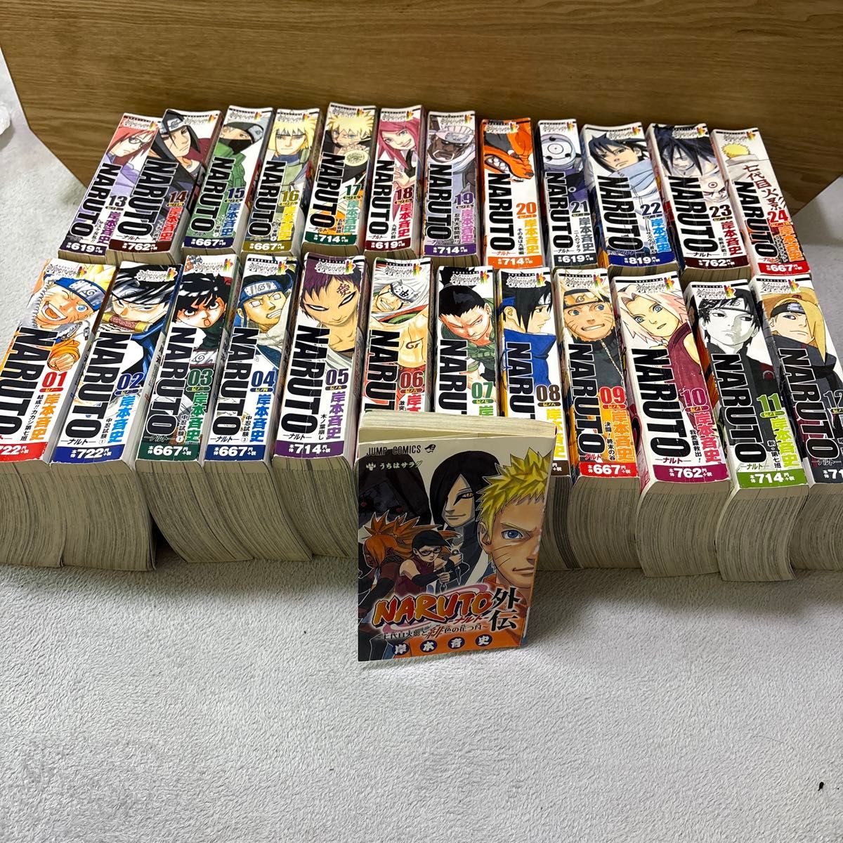 大切な NARUTO―ナルト コンビニ版 1巻から24巻|Yahoo 全巻セット+外伝 全巻セット