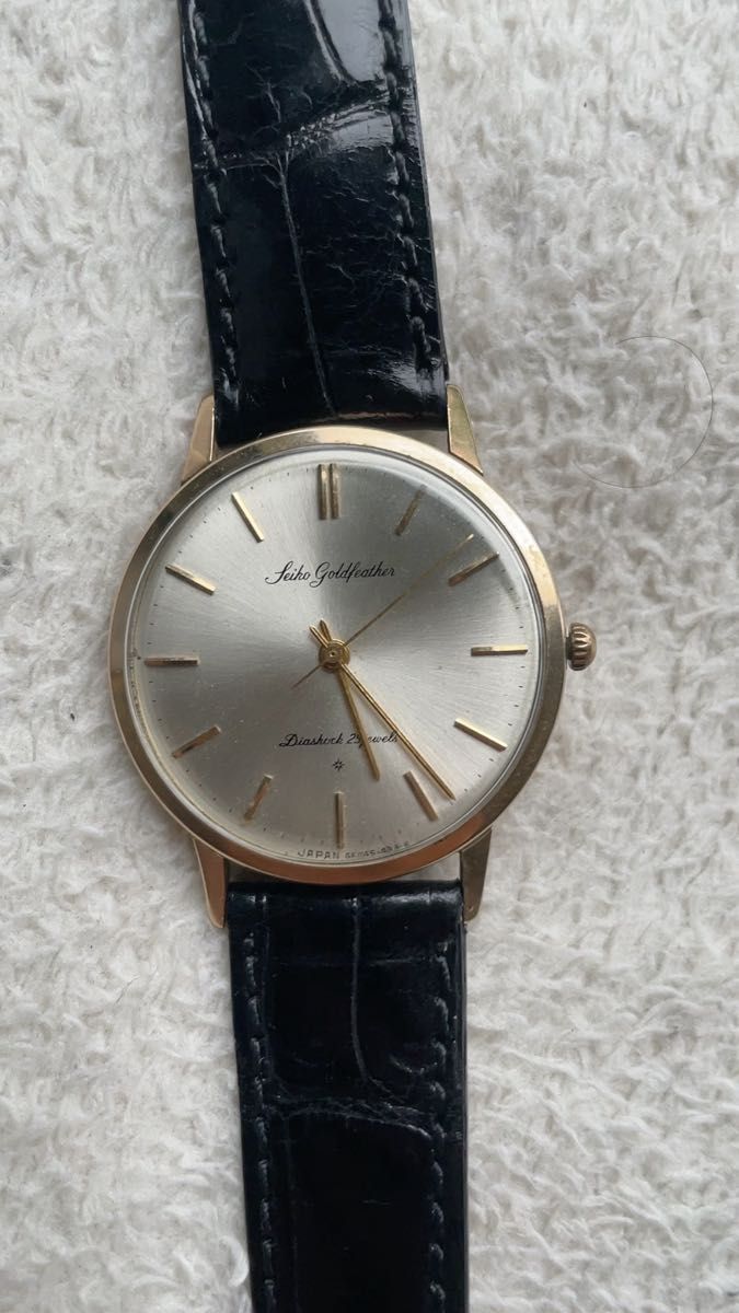 稼働品 SEIKO Goldfeather 手巻き 腕時計 セイコー 25石