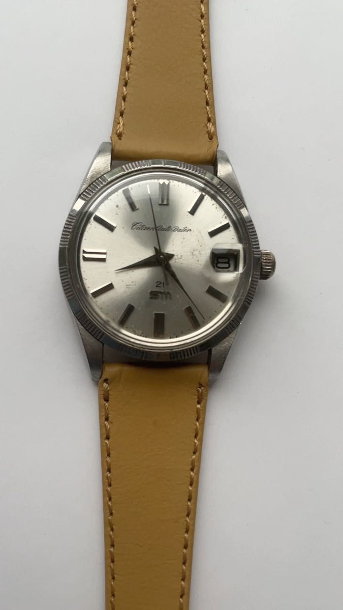 ジャンク品 Citizen Auto Dater 21SM 腕時計 自動巻き