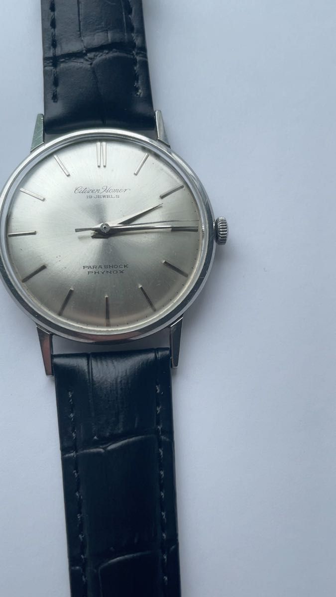 稼働品 CITIZEN Homer 19石 ホーマー 手巻き 腕時計