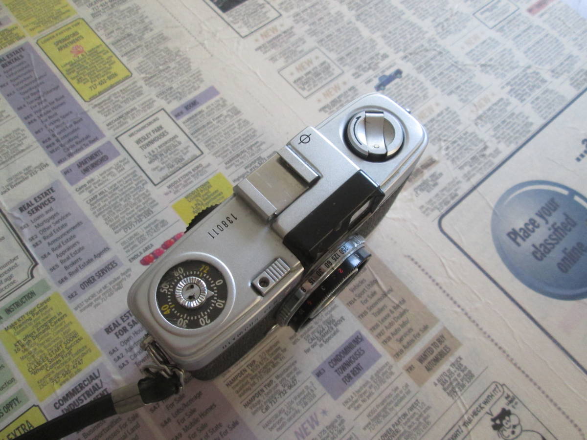 ☆ 1960年ビンテージカメラ OLYMPUS-PEN S オリンパス・ペンS フィルム