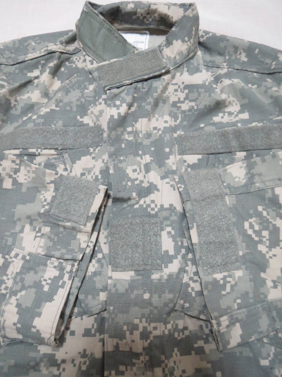 実物 米軍 アメリカ陸軍 US.ARMY ACU ジャケット サイズ X SMALL REGULAR イラク アフガニスタン戦争　NO1_画像2
