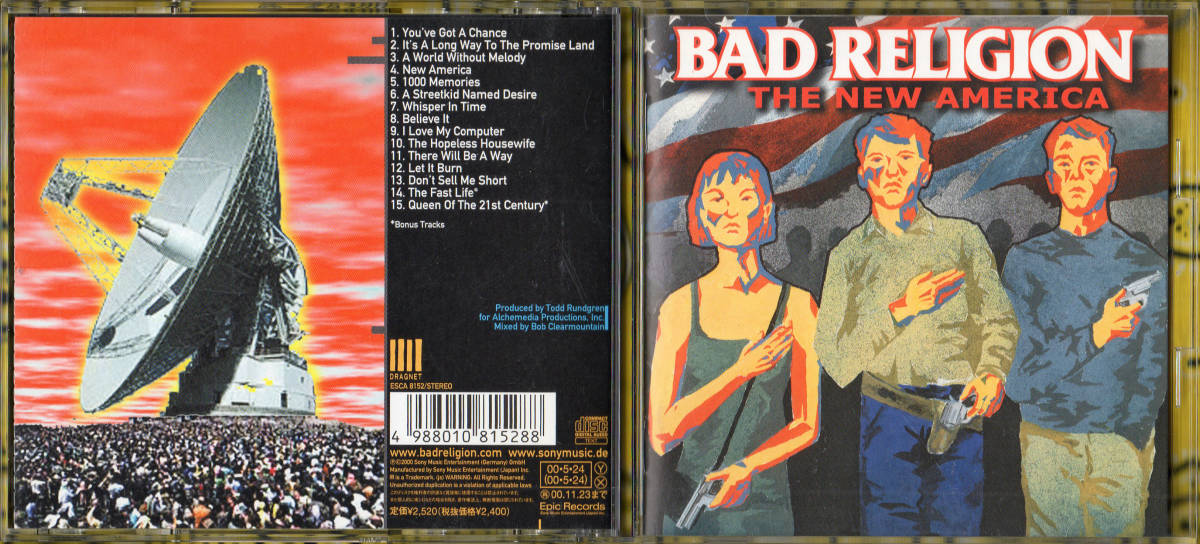 Yahoo!オークション - 廃盤 米国産PunkRock≪国内盤帯付CD≫BAD Yahoo!オークション - 廃盤 米国産PunkRock≪国内盤帯付CD≫BAD