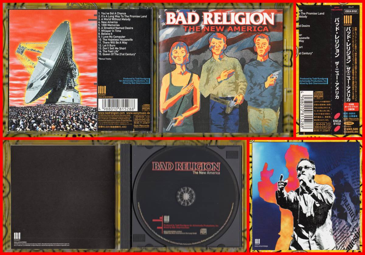 Yahoo!オークション - 廃盤 米国産PunkRock≪国内盤帯付CD≫BAD Yahoo!オークション - 廃盤 米国産PunkRock≪国内盤帯付CD≫BAD