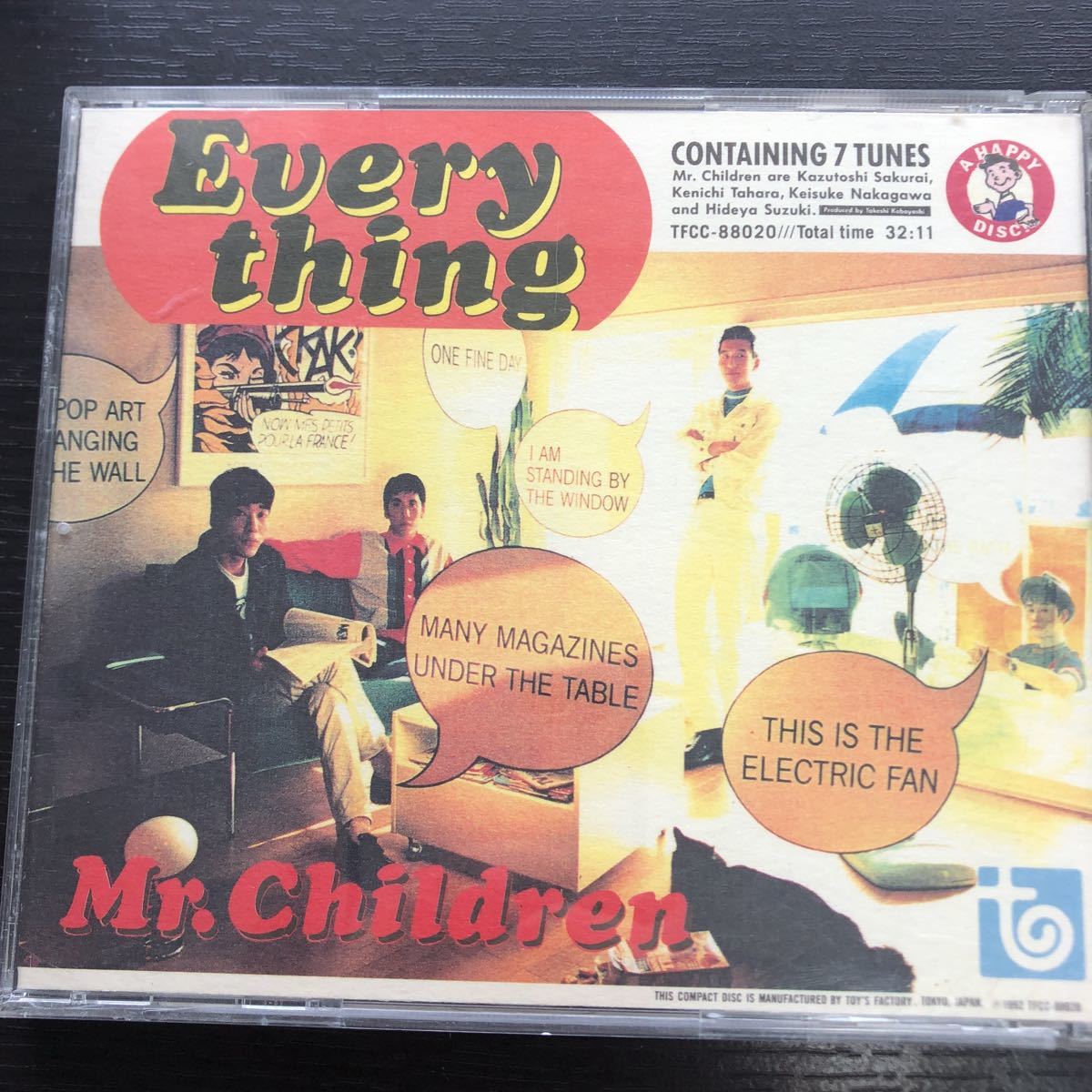 CD／ミスター・チルドレン／Everything／デビュー・アルバム／Jポップ_画像2