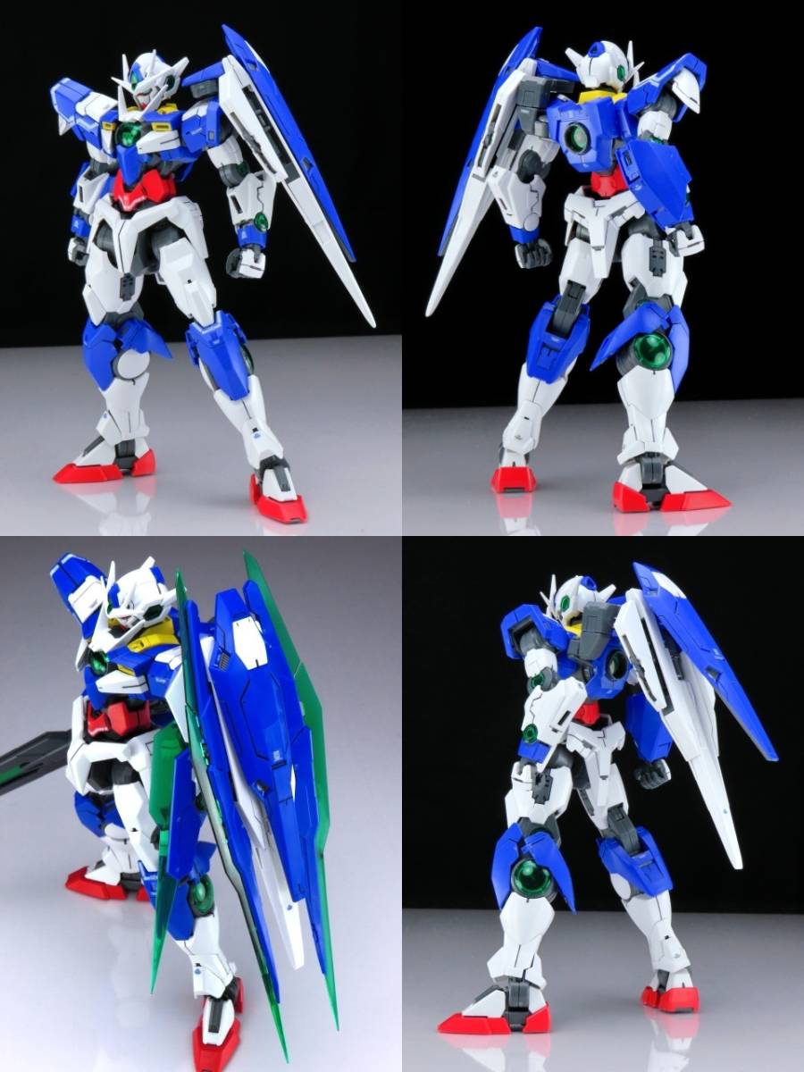 G0118完成品 1/100 MG ダブルオークアンタ 機動戦士 ガンダム00 GNT-0000 GNソード ソレスタルビーイング ガンプラ バンダイ 劇場版 映画_画像2